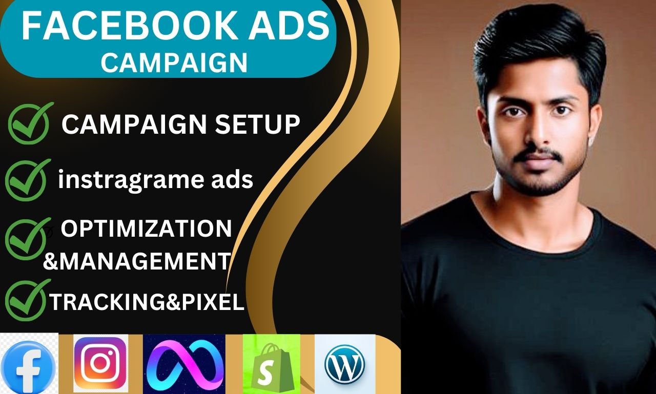I will be to run Facebook ads campaign or run meta ad...