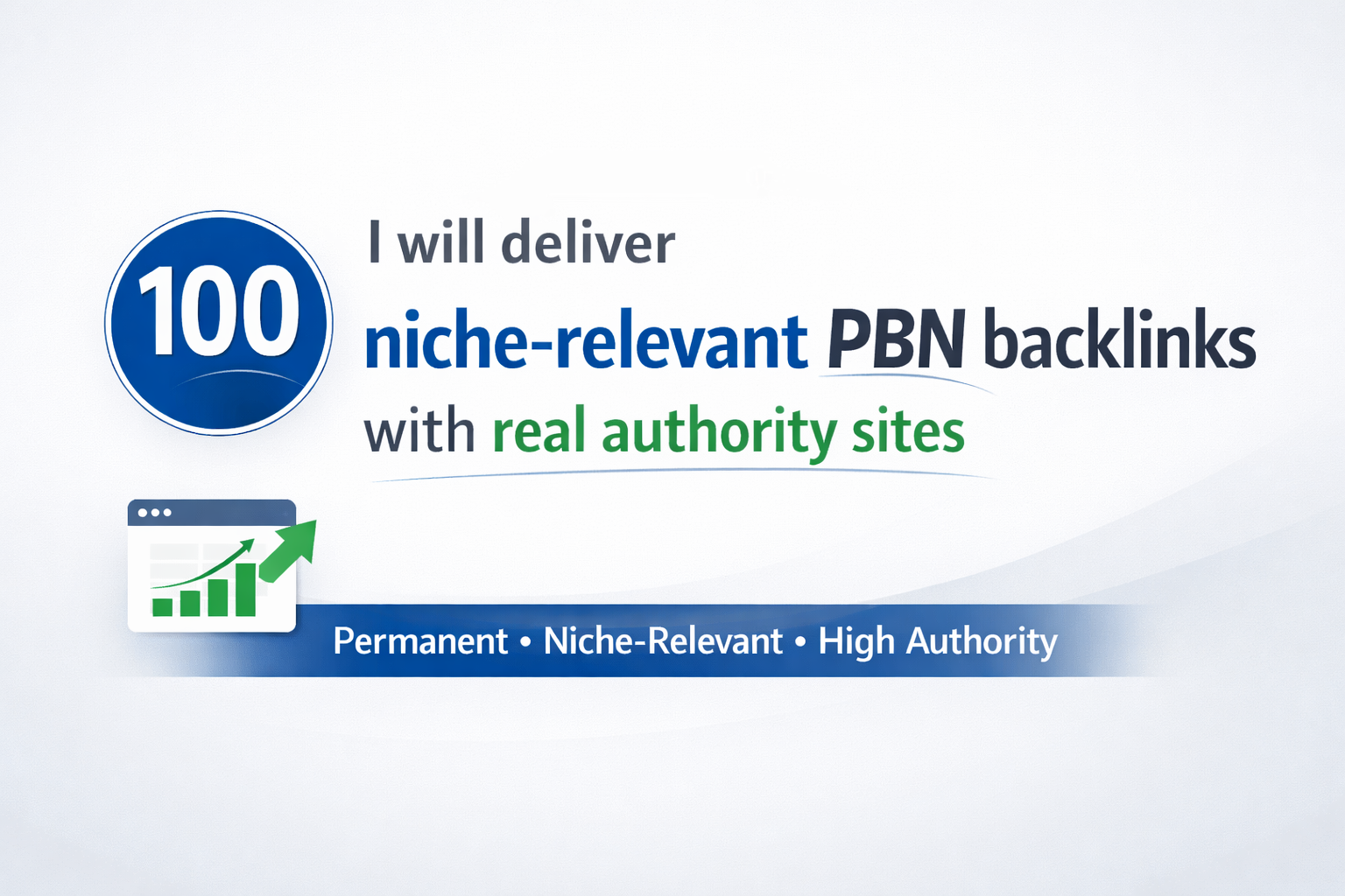 I will deliver 100 niche-relevant PBN backlinks with ...