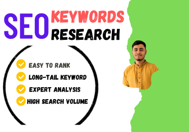I will do advanced SEO keywords research for your web...