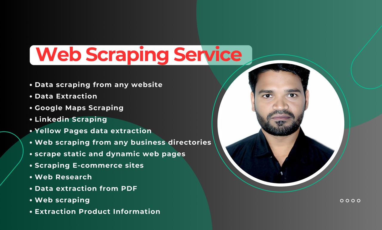 Professional Web Scraping Service Data Extraction Mad...