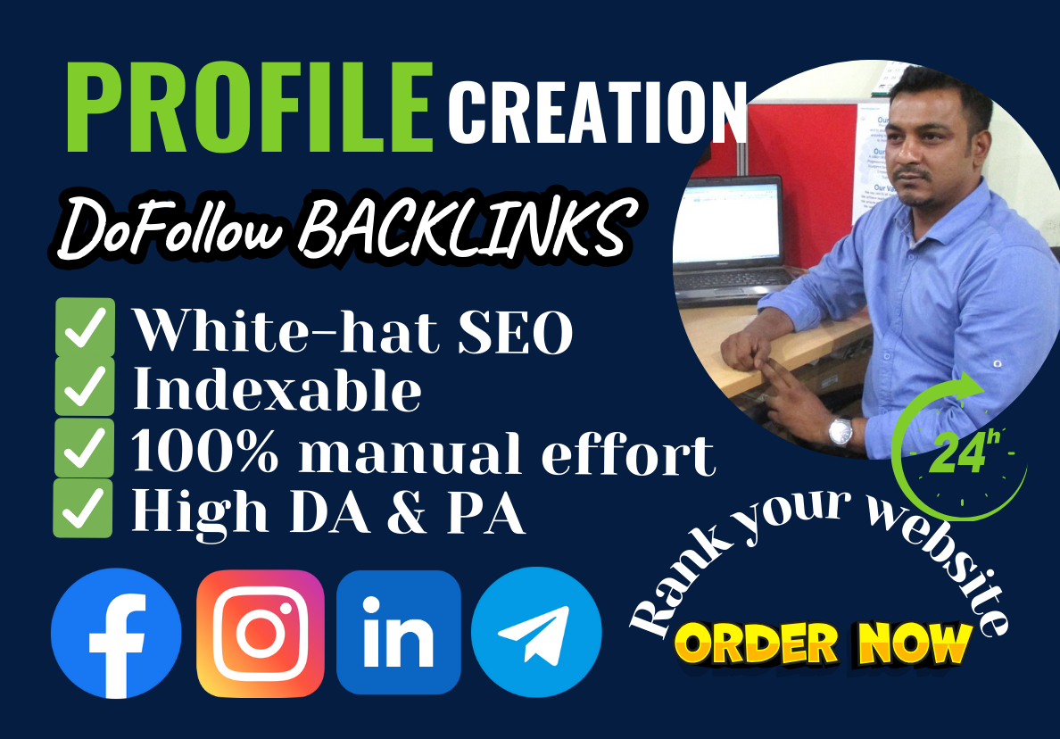 100 PR9 Profile Creation with DoFollow SEO-Optimized ...