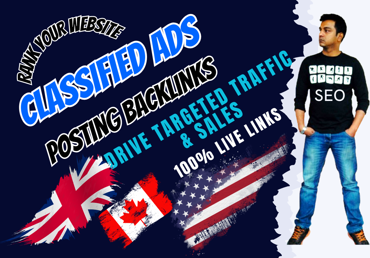 150 Classified ads posting SEO Backlinks in local or ...
