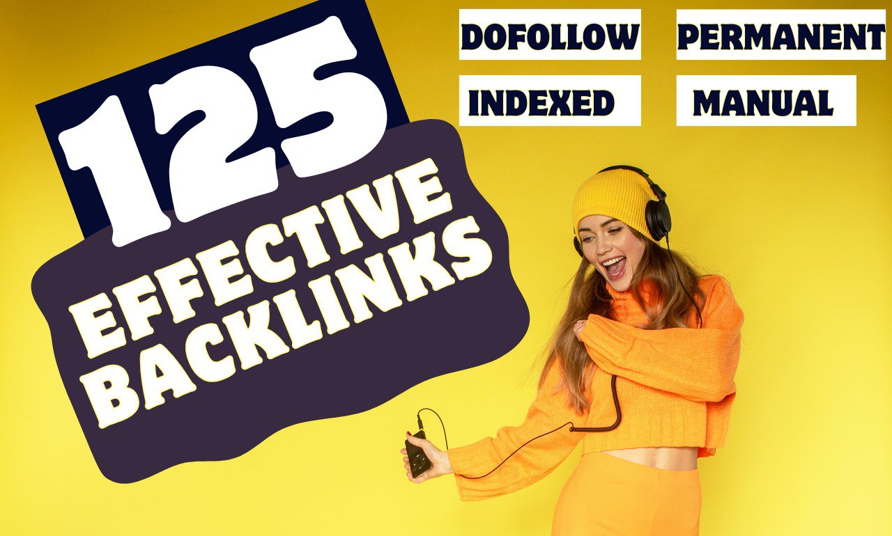 125 powerful and permanent da 70+ backlinks service t...