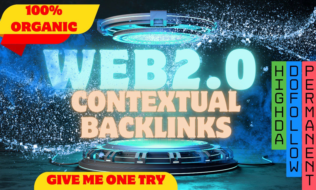 manually create 100 high authority web 2.0 contextual...