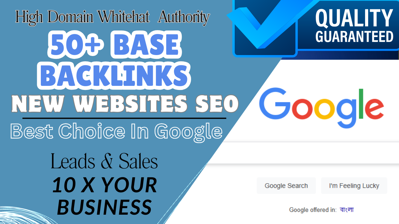 Create 200 Backlinks for New Website SEO