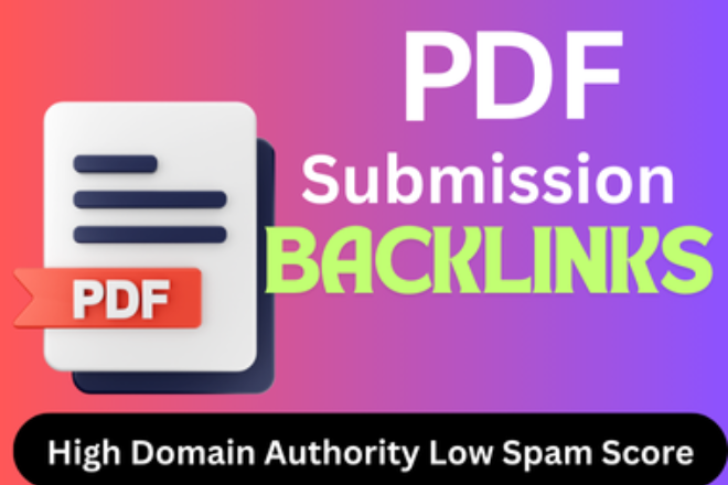 I will do 100 manual High authority DA90+ PDF submiss...