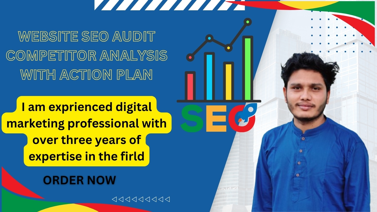 I will do website SEO audit report action plan with c...