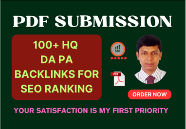 50+ PDF Submission HQ DA & PA Backlinks for SEO R...