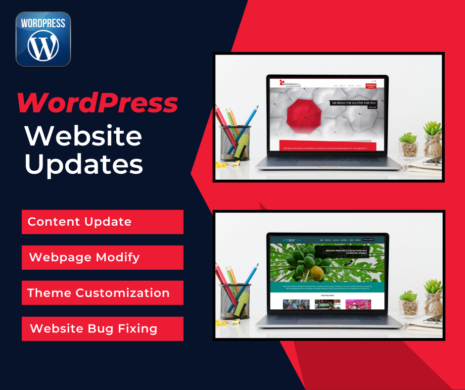 I will fix wordpress issues bug fixing website conten...