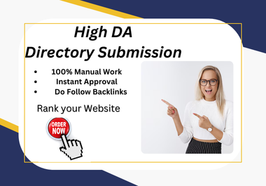 I will Provide High Quality Directory Submission with...