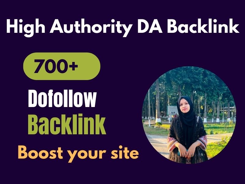Boost Your Website's SEO with High Authority DA Backl...