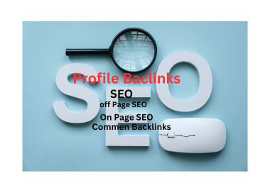 I will provide 100+high quality profile backlinks man...