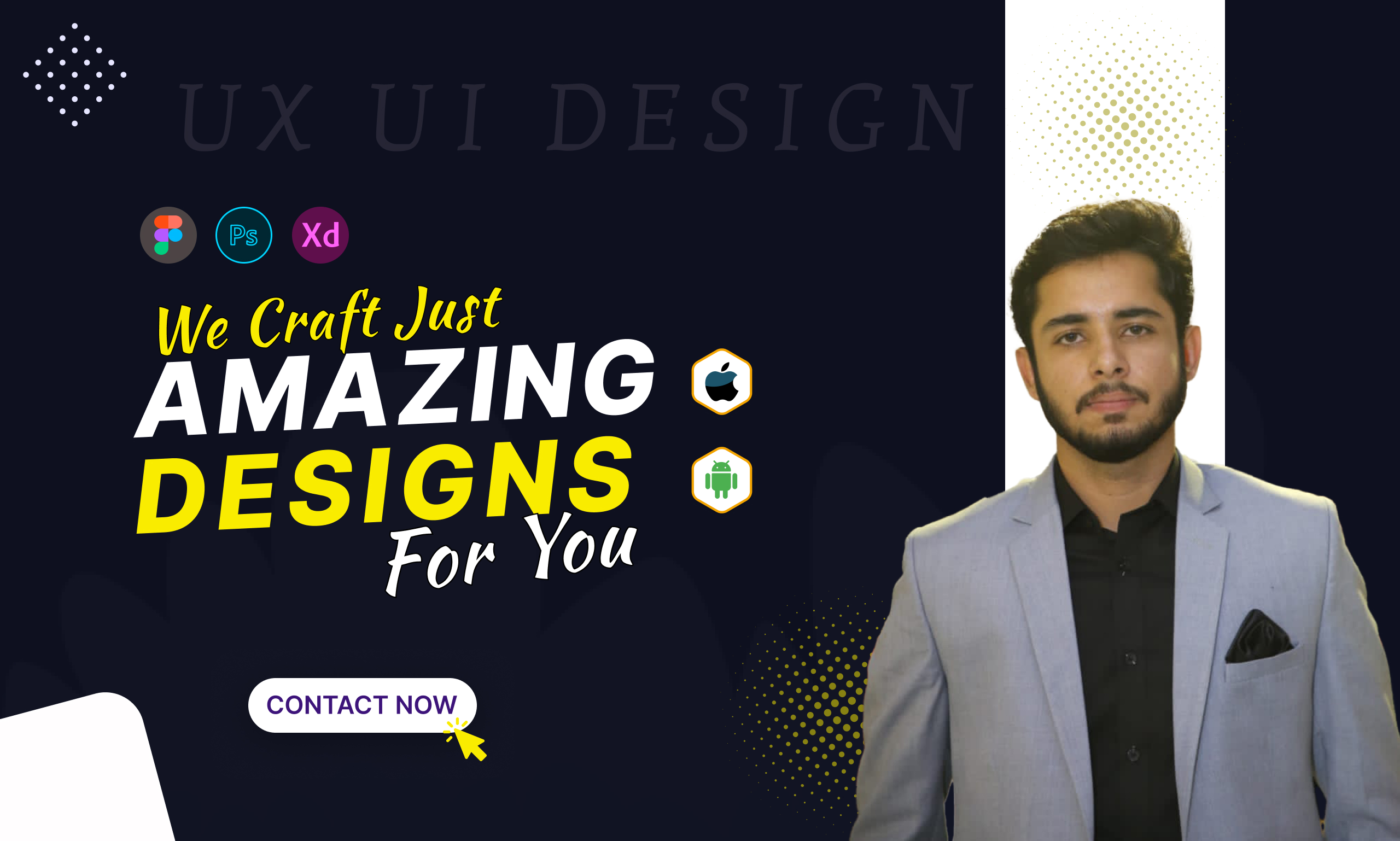 I will do expert UX UI design for Websites, Mobile a...