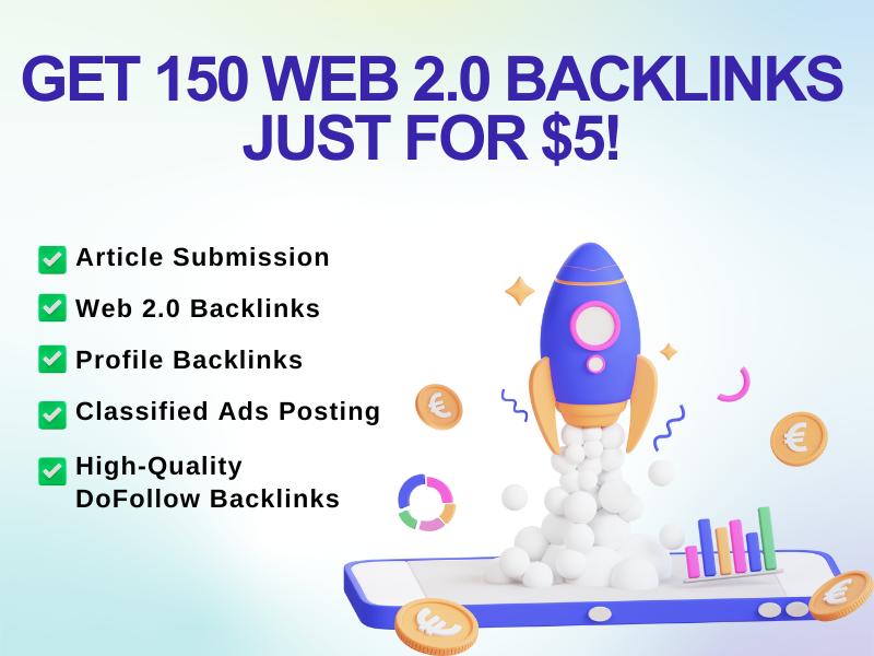 Rank Your Website Faster with 150 Trusted Backlinks