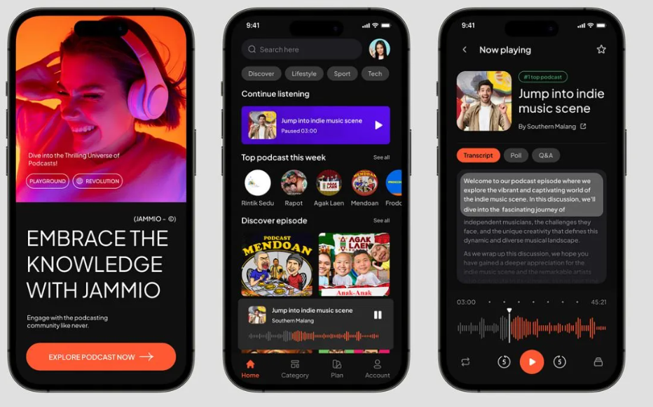I will develop music streaming app clone app livestre...