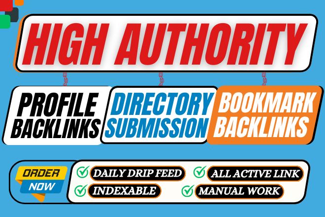 340 Create High-Authority Profile Backlinks, Directo...