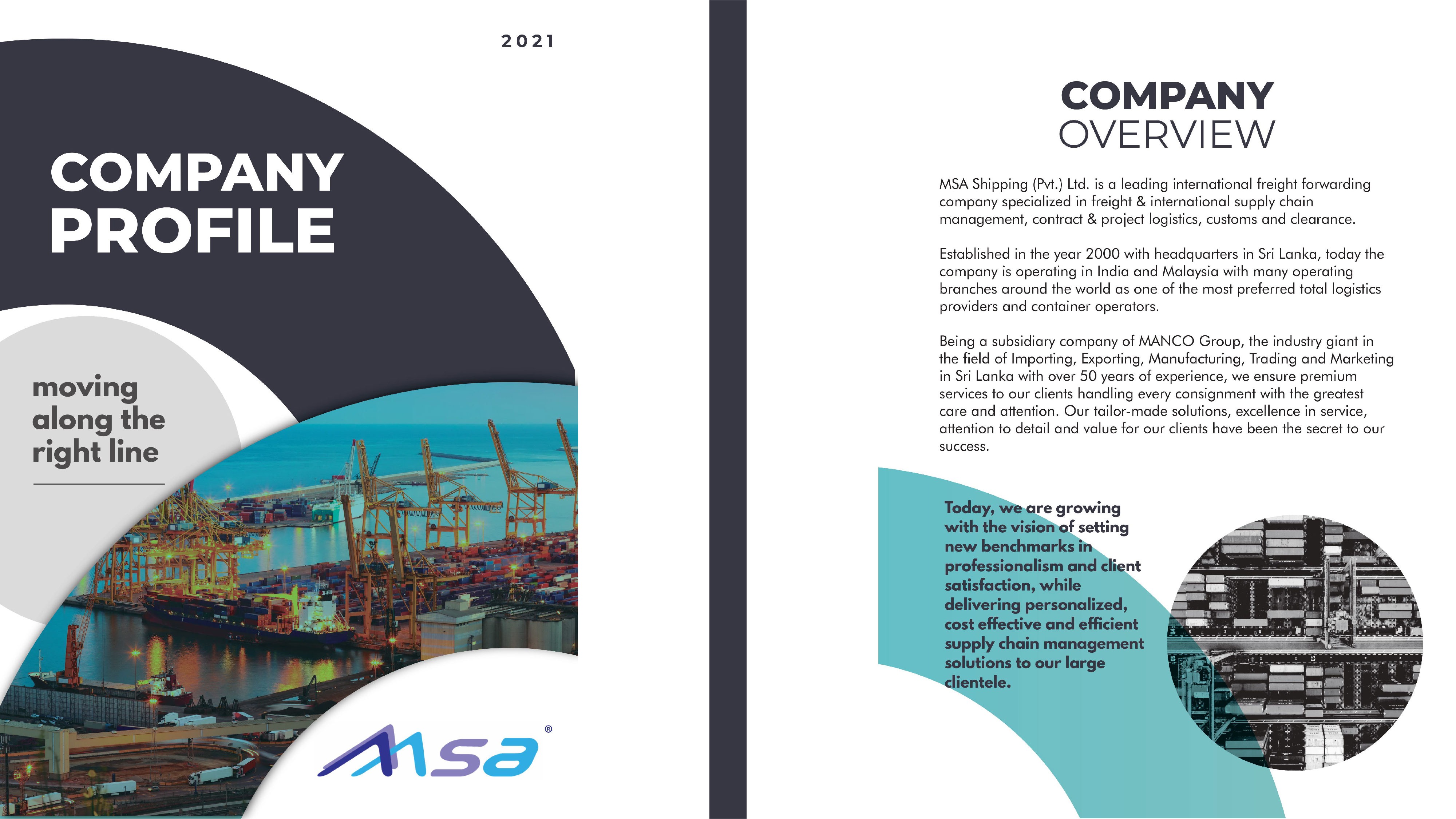 I will design company profile, overview or handbook