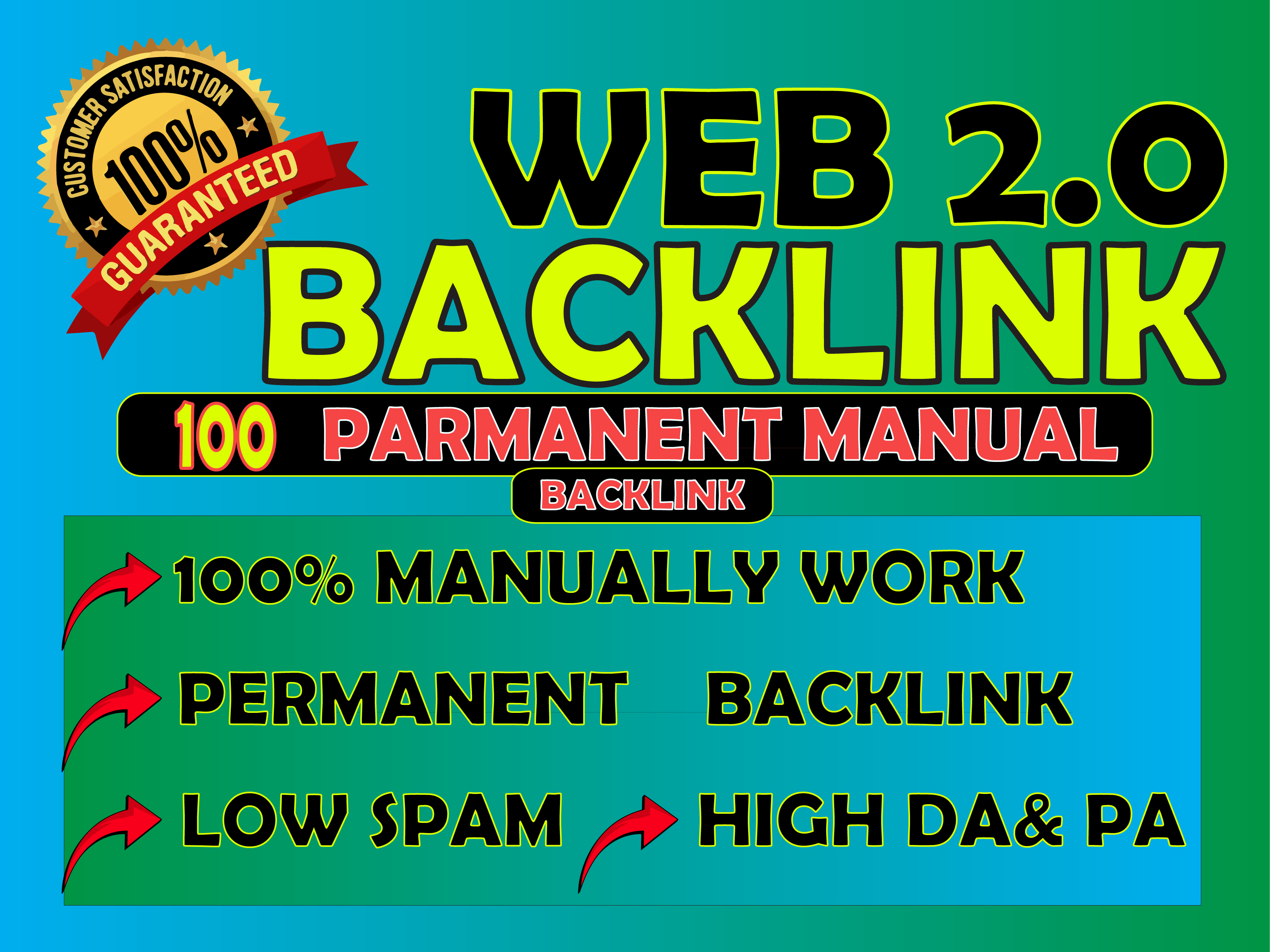 I will Do Super High Ranking 100 Permanent Manual Web...