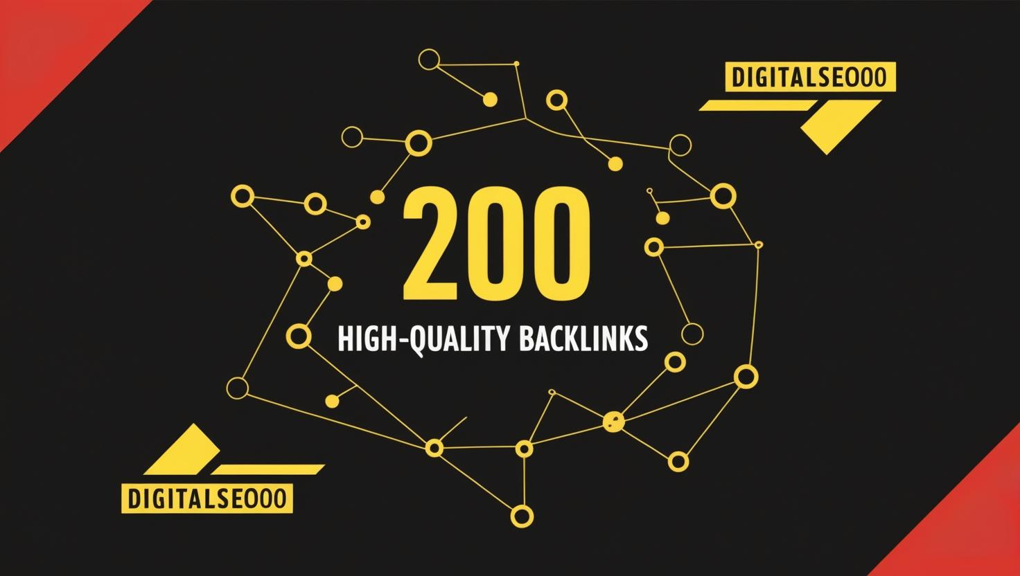 200 High-Quality Backlinks to Boost Your SEO Rankings