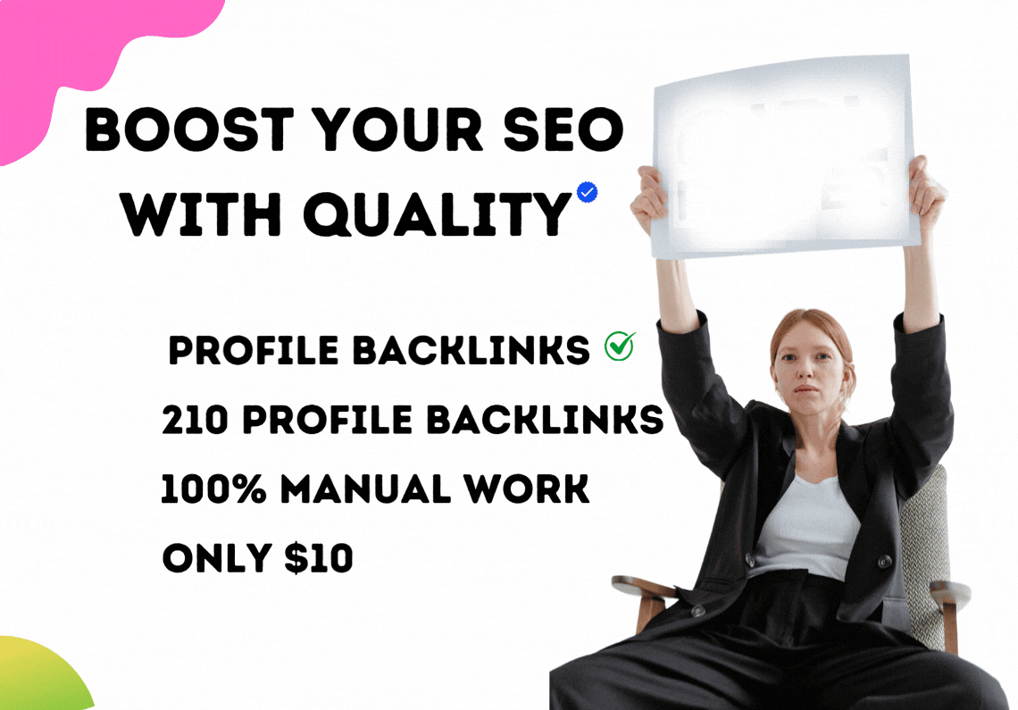 Powerful 210 Profile Backlinks to Improve Your Websit...