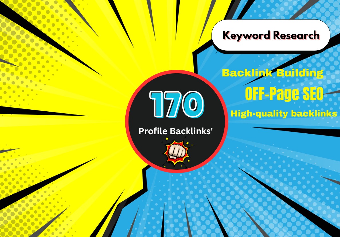 I will provide 170 premium profile backlinks to boost...