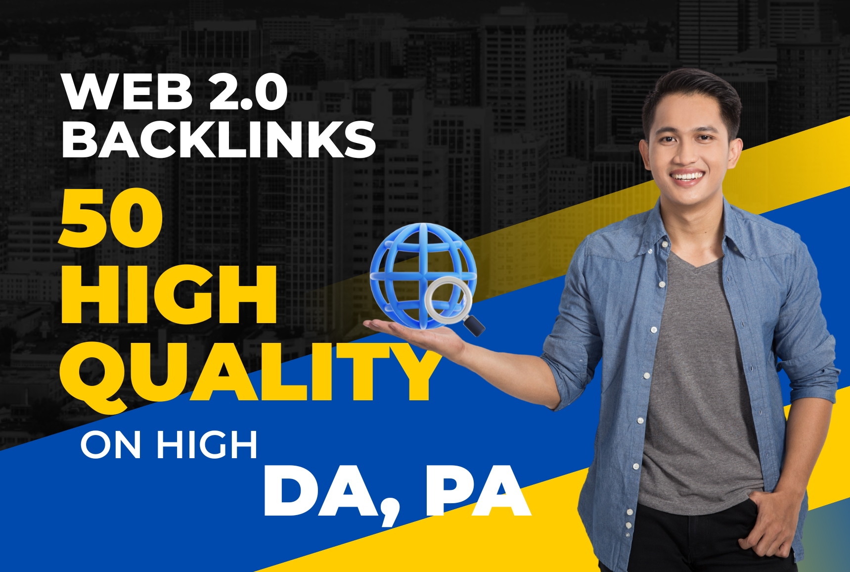 I will create 50+ high quality web 2.0 properties bac...