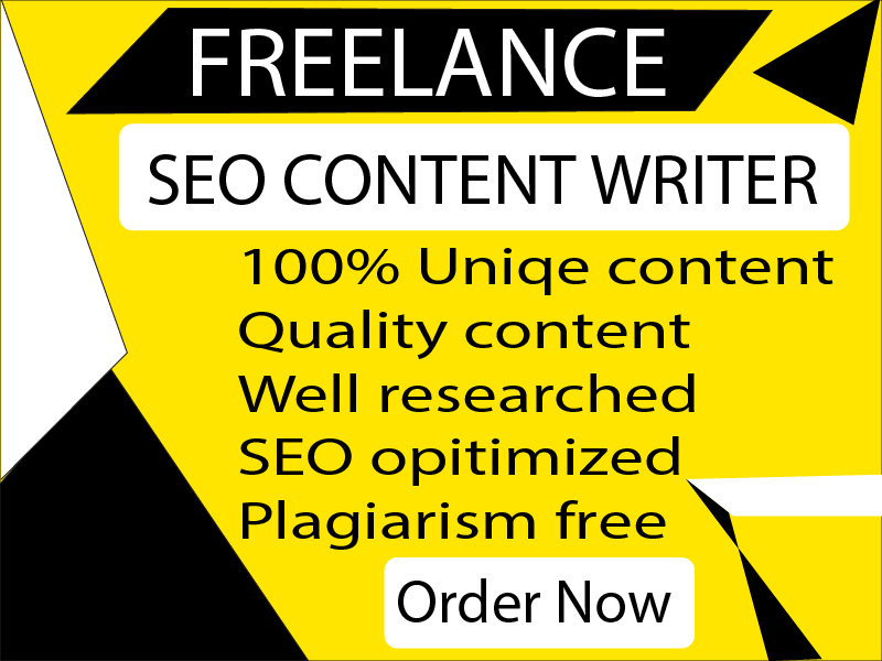 I will create 1000 word SEO content writing, SEO blo...