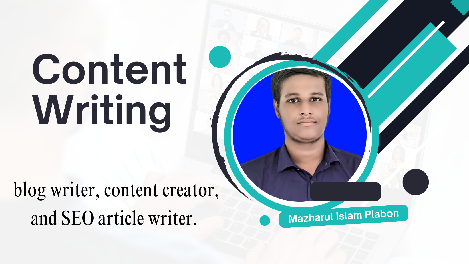 I will be your committed blog writer, content creato...