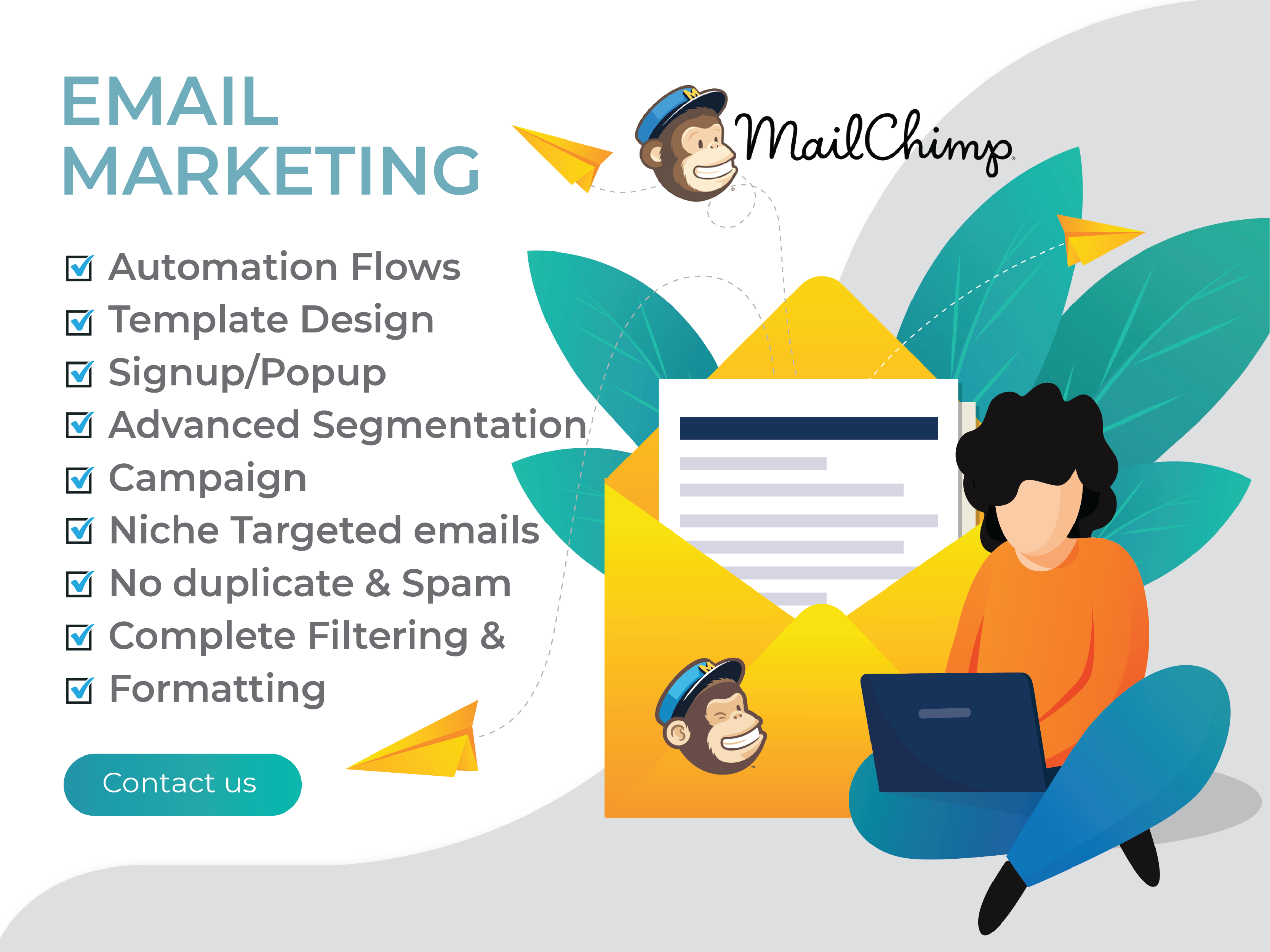 I will set up your email automation campaigns in Mail...
