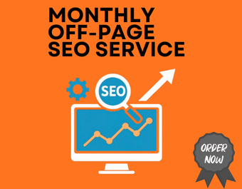 Monthly Off-Page SEO Service - High-Quality Backlinks...