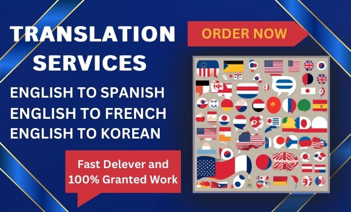 I will translate English to Spanish, French and Beng...