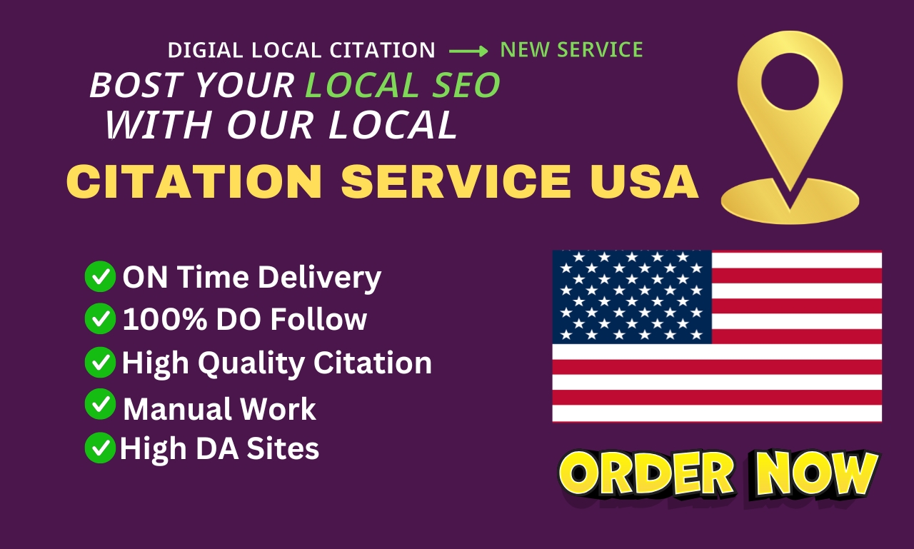 I will provide 50 unique local citations backlinks to...