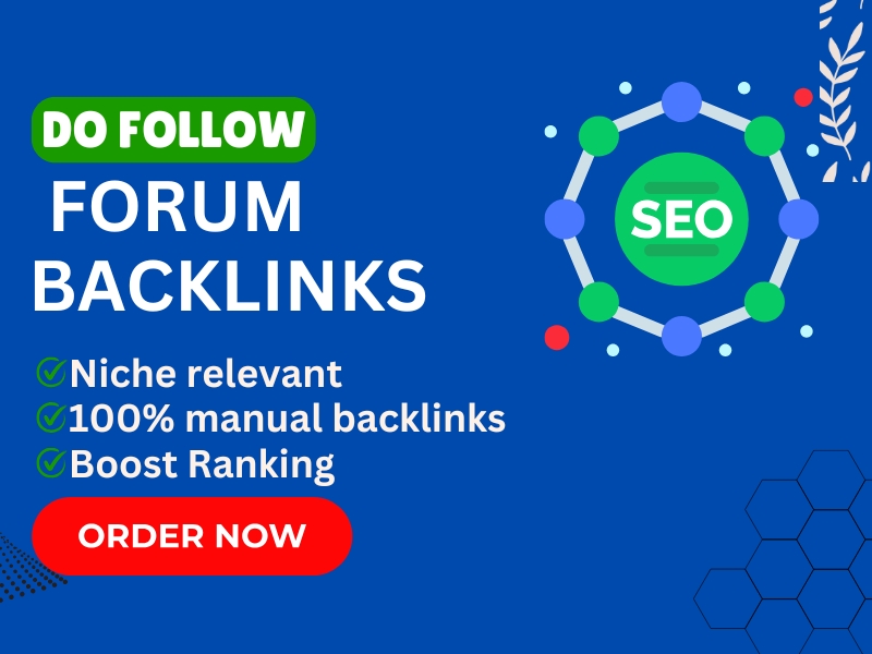 I will provide 60 unique forum posting backlinks to H...