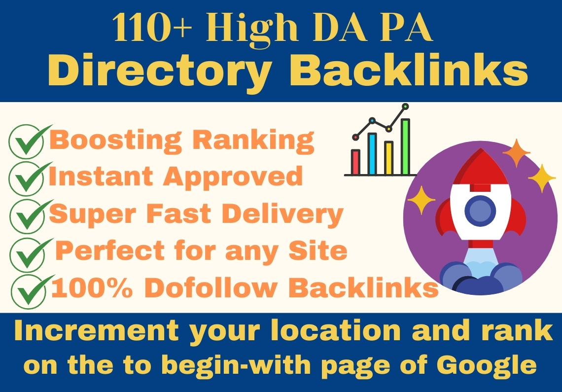 High-Quality Dofollow Instant Approval Directory Back...