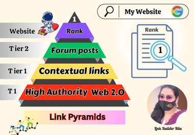 Link Pyramid Powerful Tiered Backlinks for SEO Rankin...