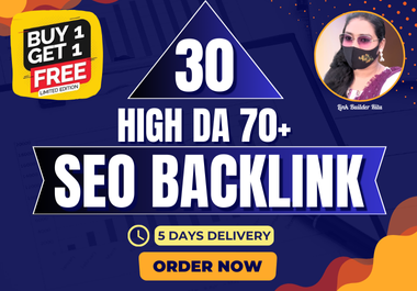 Buy 1 Get 1 Free High Authority SEO Backlink Link Bui...
