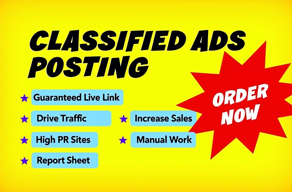 100 high DA PA classified ad posting on USA, UK, Ca...