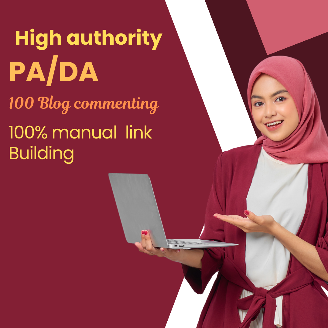 100 HQ backlinks with high PA/DA and manual to boost ...