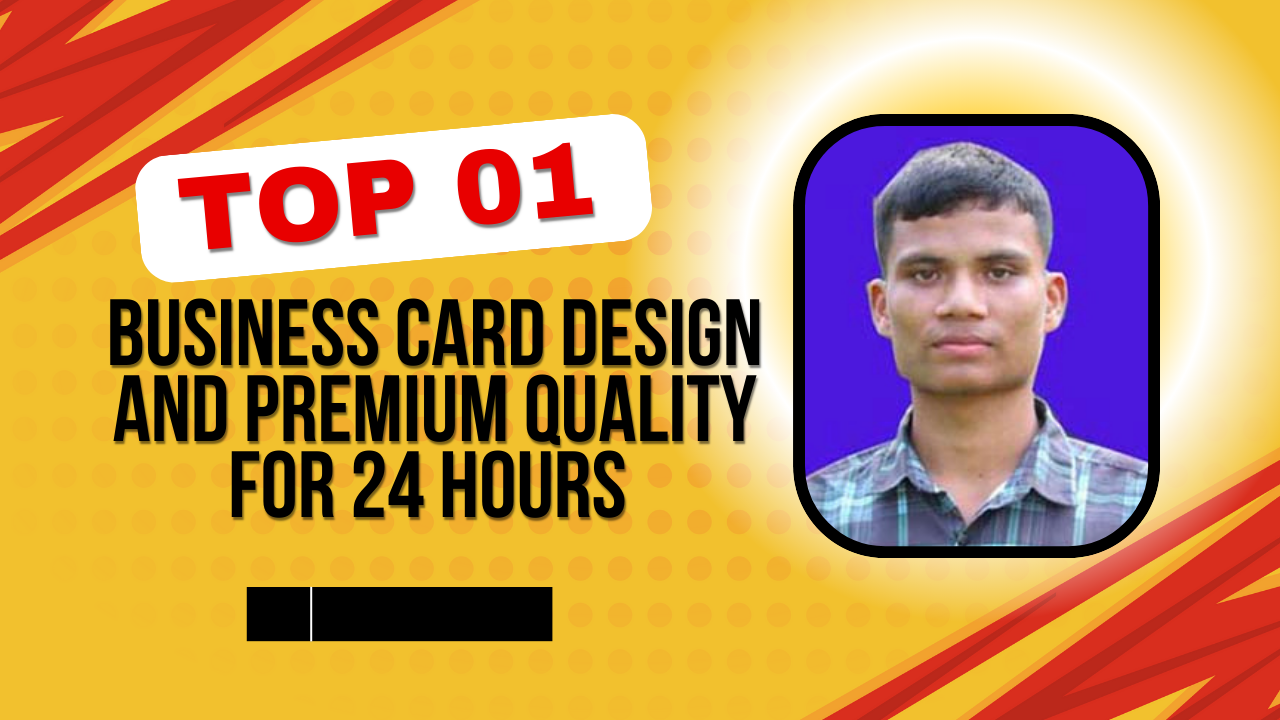 i well Do Business Card Design and premium quality fo...