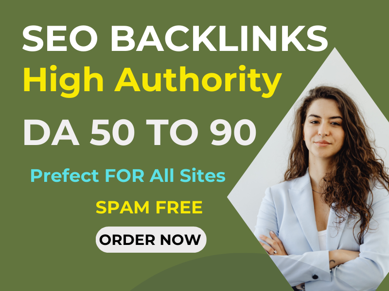 GET A White Hat SEO Dofollow 105 Backlinks DA 90+ Man...