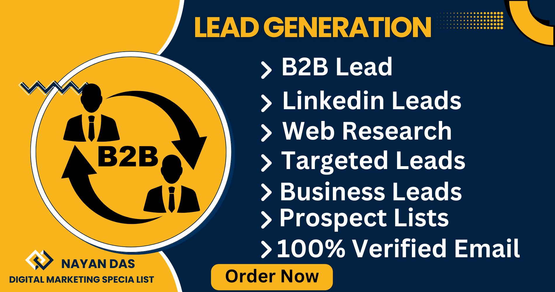 I Will Provide Targeted B2B Leads for Any Industry wi...