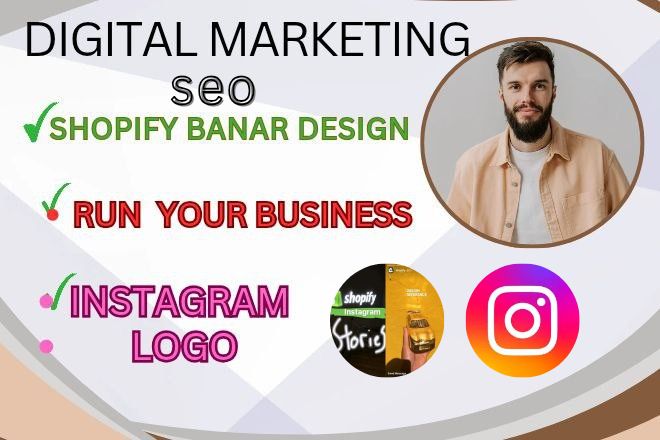 I will do seo design Shopify banners run business and...