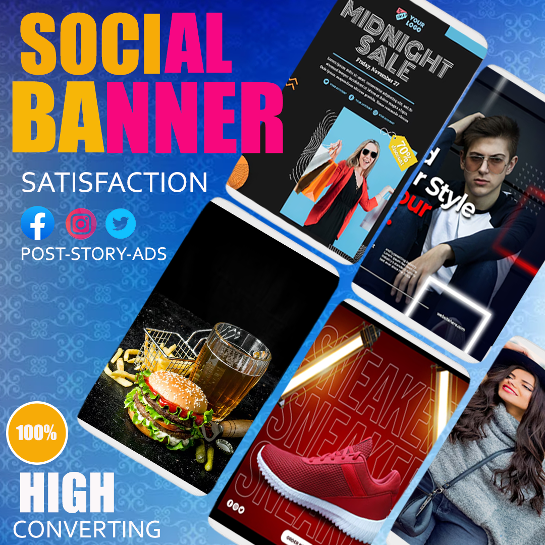 I will design Fcaebook Ads post Instagram Ads post fo...