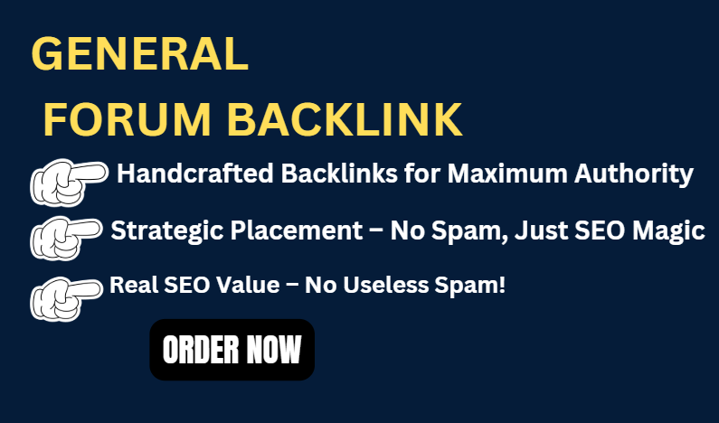 Get 50 Unique Secret Source Forum Backlinks for Explo...
