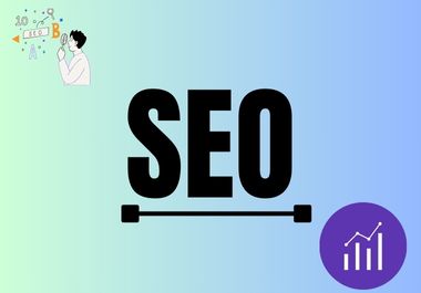 keyword research, on page, off page and monthly SEO...