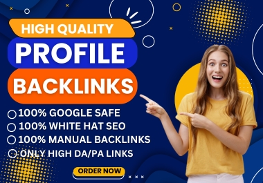 I Will Create 200 Powerful Profile Backlinks to Boost...