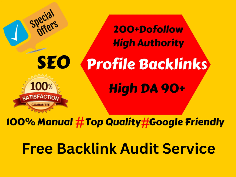 I Will Build High-Quality Backlinks to Boost Your SEO...