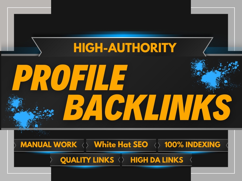 Create Manual 225 Powerful Profile Backlinks for SEO