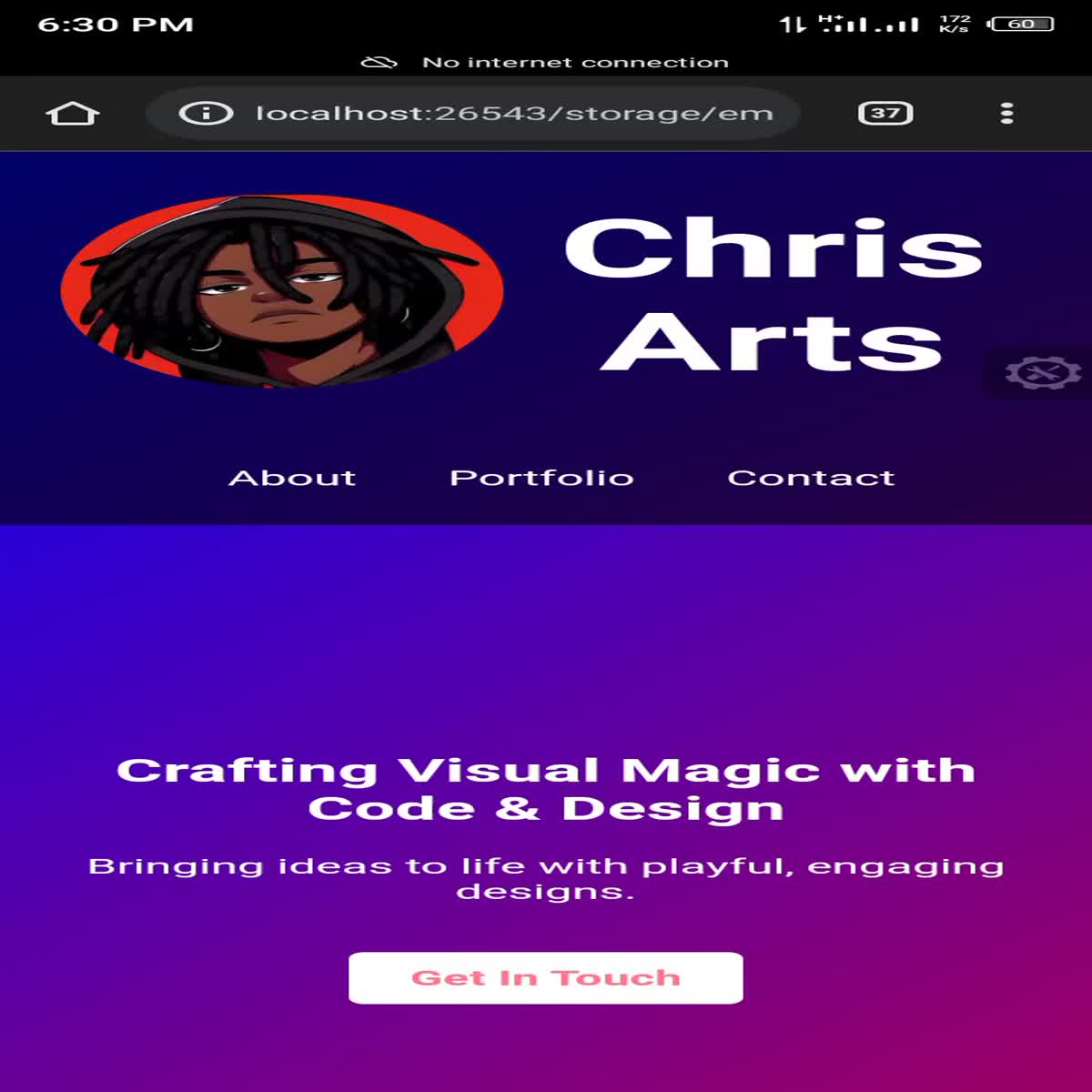 Hi I'm Chris, Graphic Designer and frontend web deve...