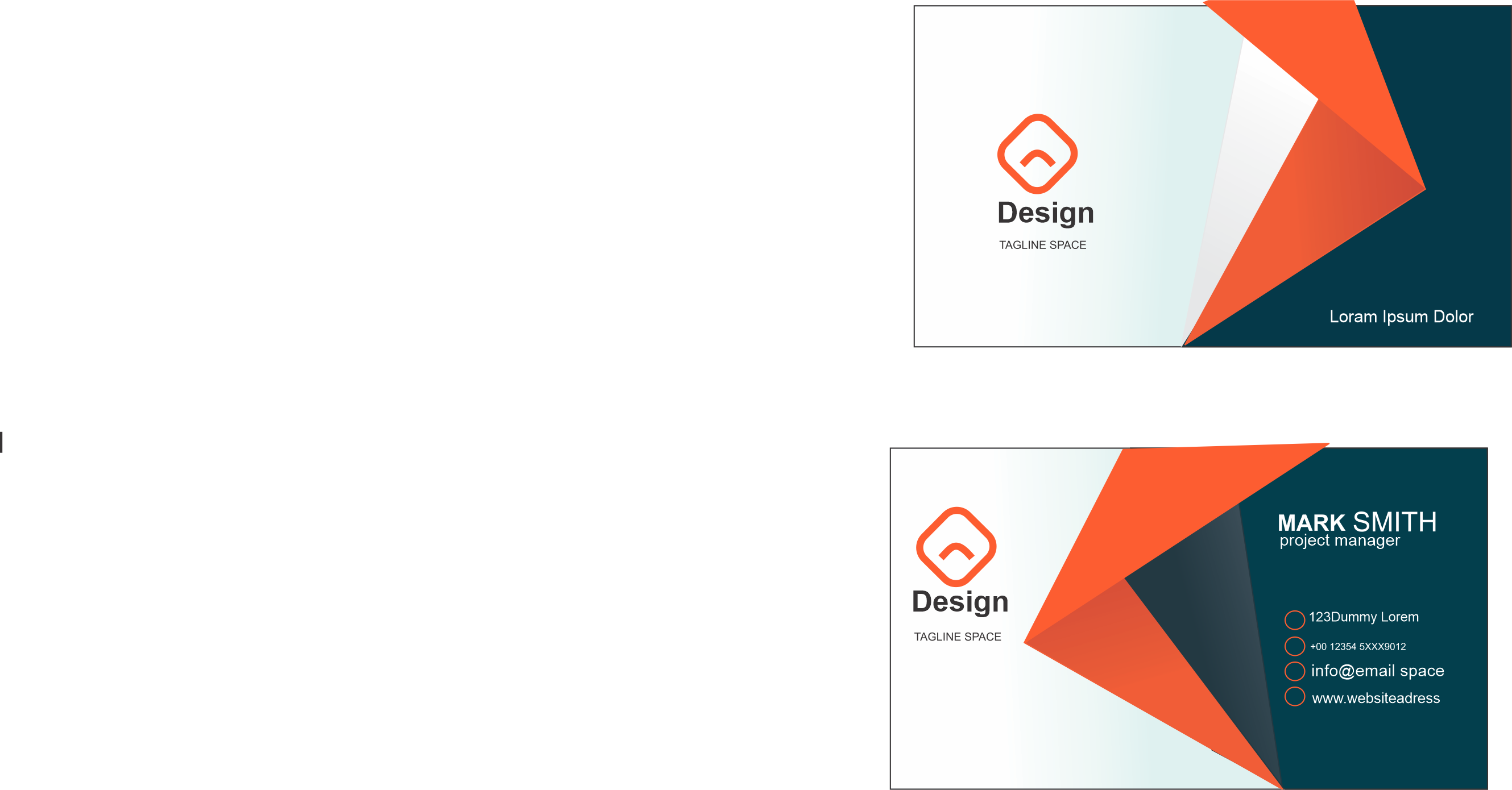 I will design professional business cards in coreldra...